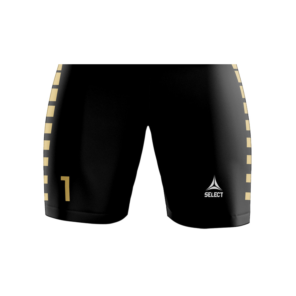 CALÇÃO G REDES PRETO E DOURADO